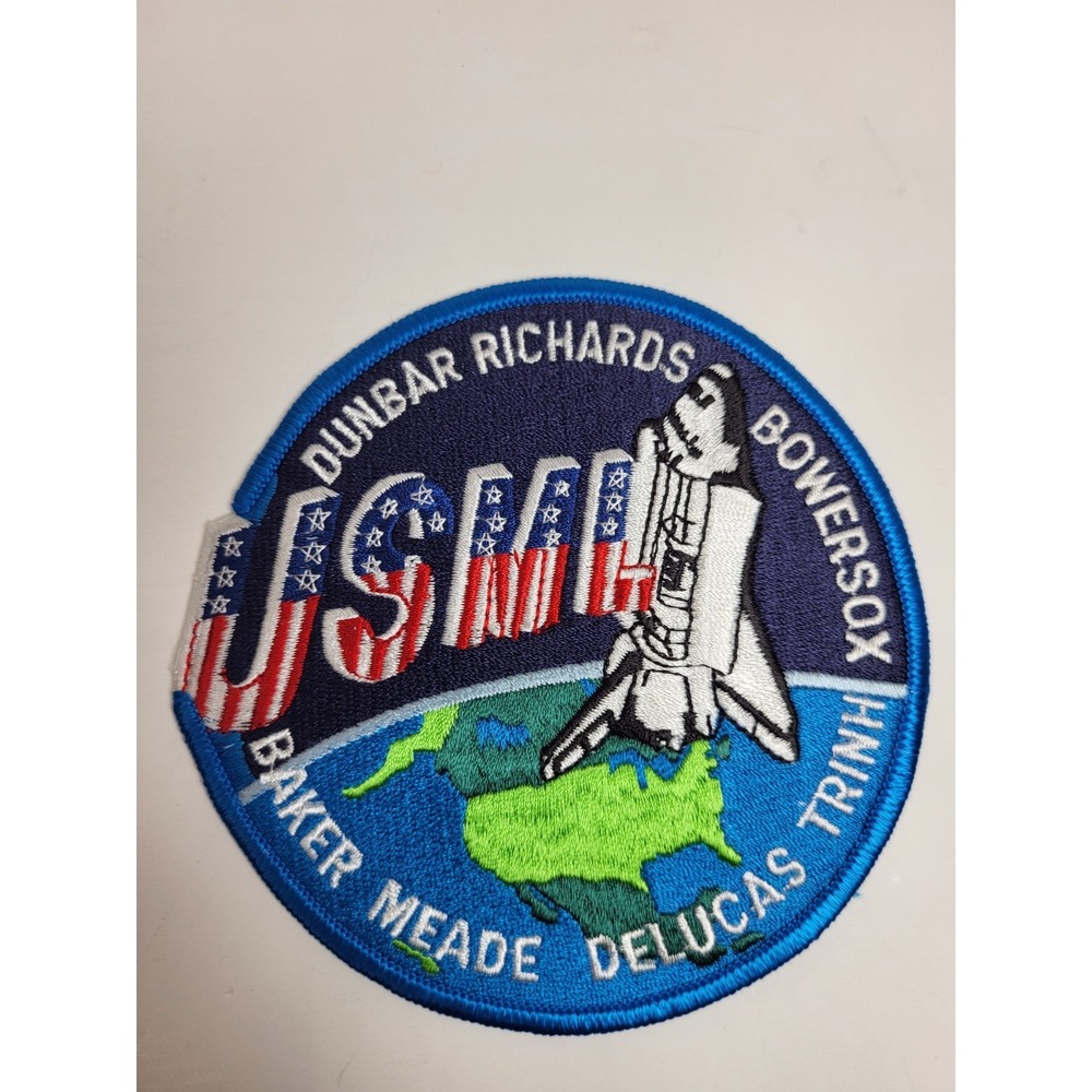 NASA Space Mission Patch Columbia STS-50 USML Astronaut Embroidered Iron-On 4"